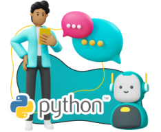 Умный чат-бот на Python - Школа программирования для детей, компьютерные курсы для школьников, начинающих и подростков - KIBERone г. Реутов