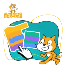 Scratch. Продвинутый уровень – создаём игры, как маленькие разработчики! - КИБЕРшкола программирования для детей, компьютерные курсы для школьников, начинающих и подростков - KIBERone г. Реутов