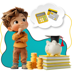 Финансовый интеллект вместе KIBERone - КИБЕРшкола программирования для детей, компьютерные курсы для школьников, начинающих и подростков - KIBERone г. Реутов