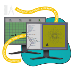 Исполнители чертежник и черепашка - КИБЕРшкола программирования для детей, компьютерные курсы для школьников, начинающих и подростков - KIBERone г. Реутов