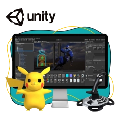 Мир игр на Unity 2D на популярном движке + AI-помощники - КИБЕРшкола программирования для детей, компьютерные курсы для школьников, начинающих и подростков - KIBERone г. Реутов