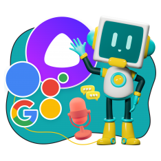 Голосовой помощник Алиса - КИБЕРшкола программирования для детей, компьютерные курсы для школьников, начинающих и подростков - KIBERone г. Реутов