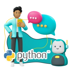 Умный чат-бот на Python на Telegram - КИБЕРшкола программирования для детей, компьютерные курсы для школьников, начинающих и подростков - KIBERone г. Реутов